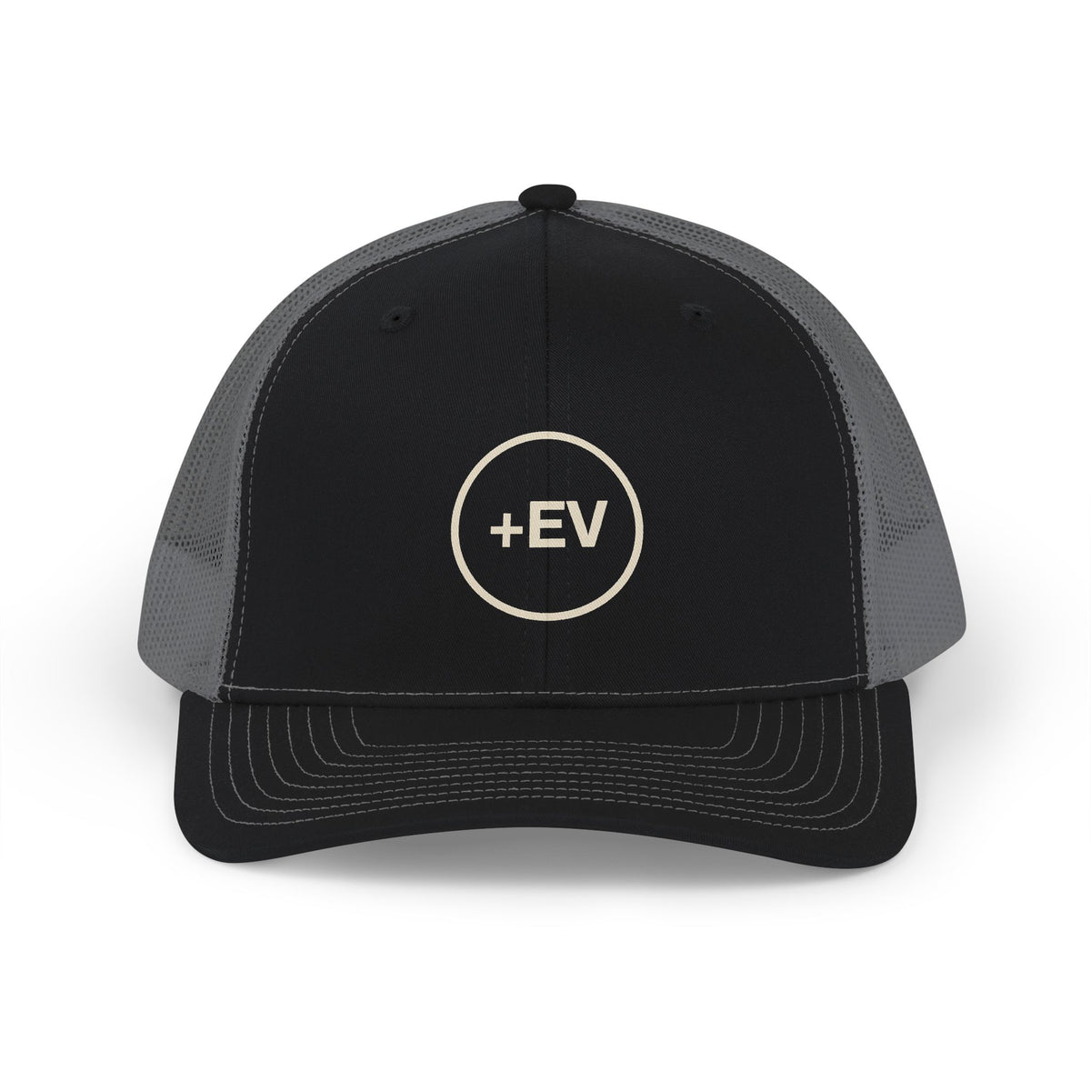 Chasing Even — +EV Badge Structured Trucker Hat