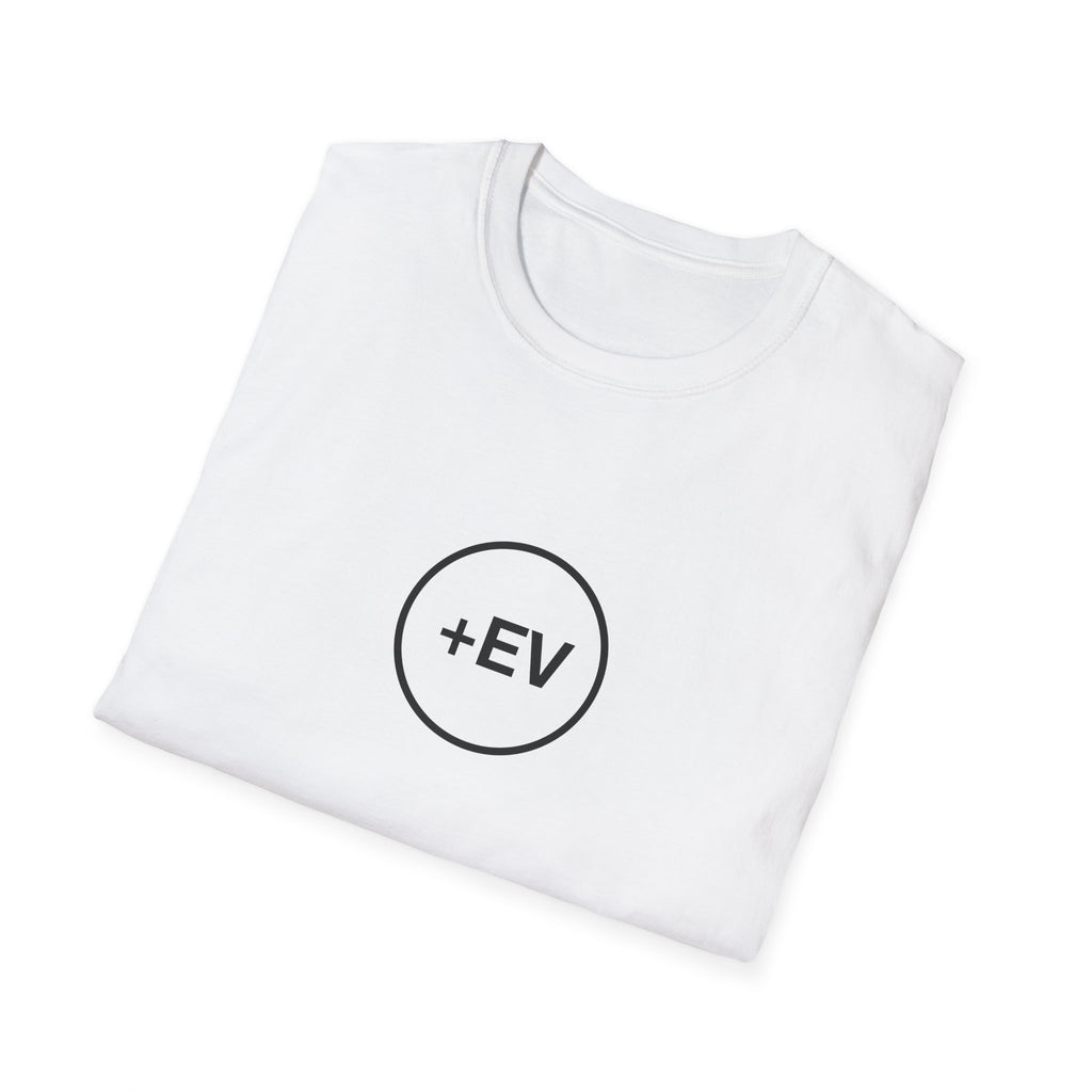 Chasing Even — +EV Badge T-Shirt