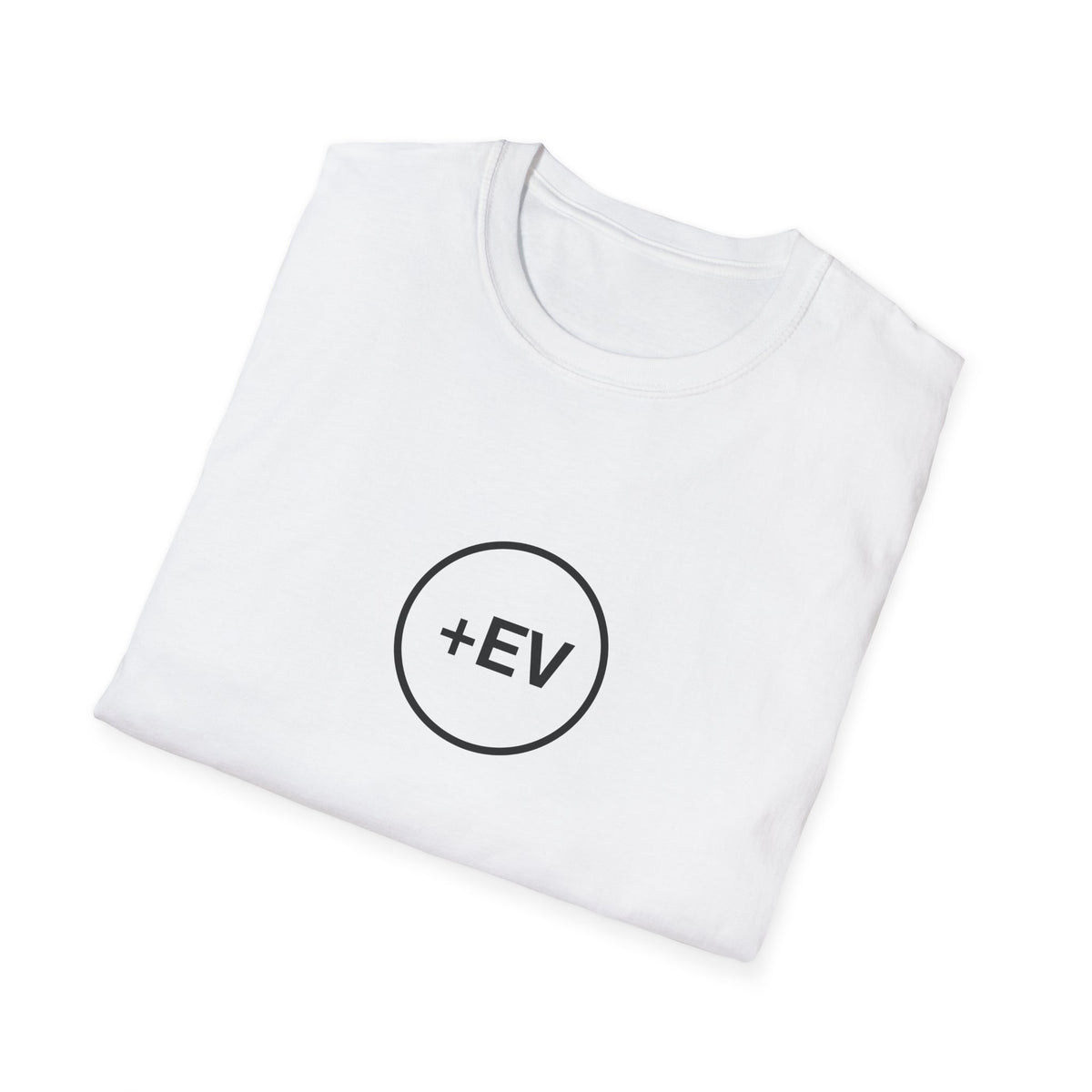Chasing Even — +EV Badge T-Shirt