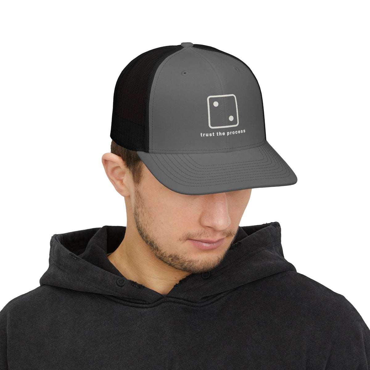 Chasing Even — Trust the Process Structured Trucker Hat