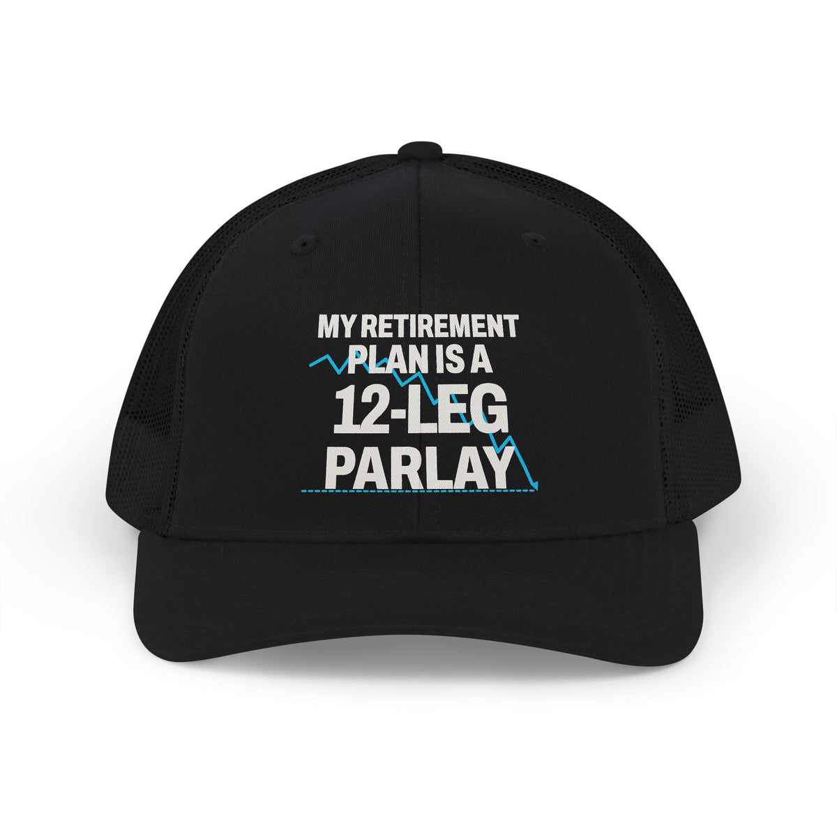 Chasing Even — 12-Leg Parlay Structured Trucker Hat