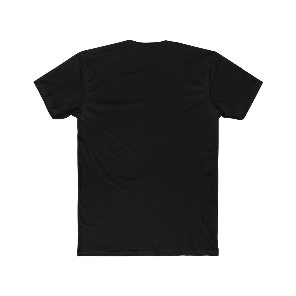 Chasing Even — Blue Center-Chest T-Shirt