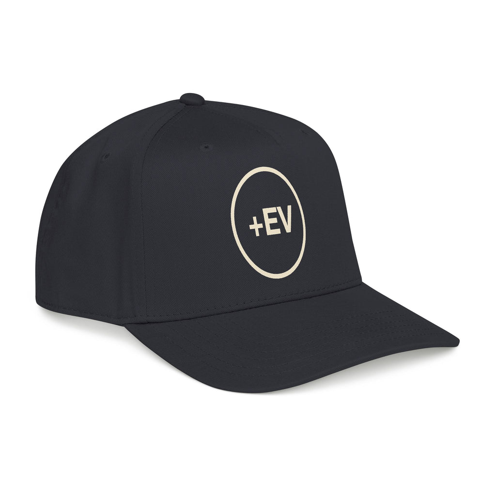Chasing Even — +EV Badge Baseball Snapback