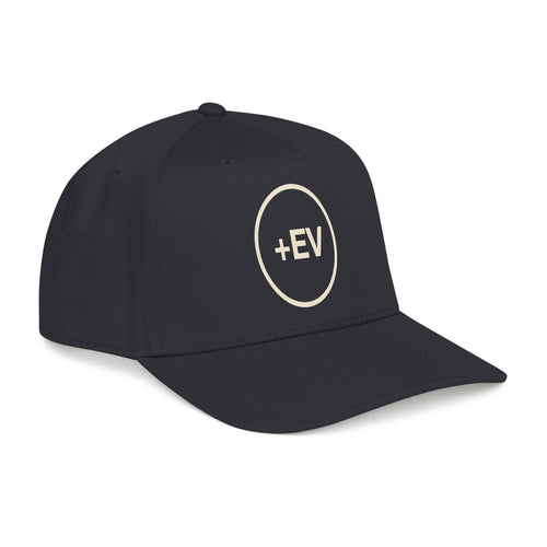 Chasing Even — +EV Badge Baseball Snapback