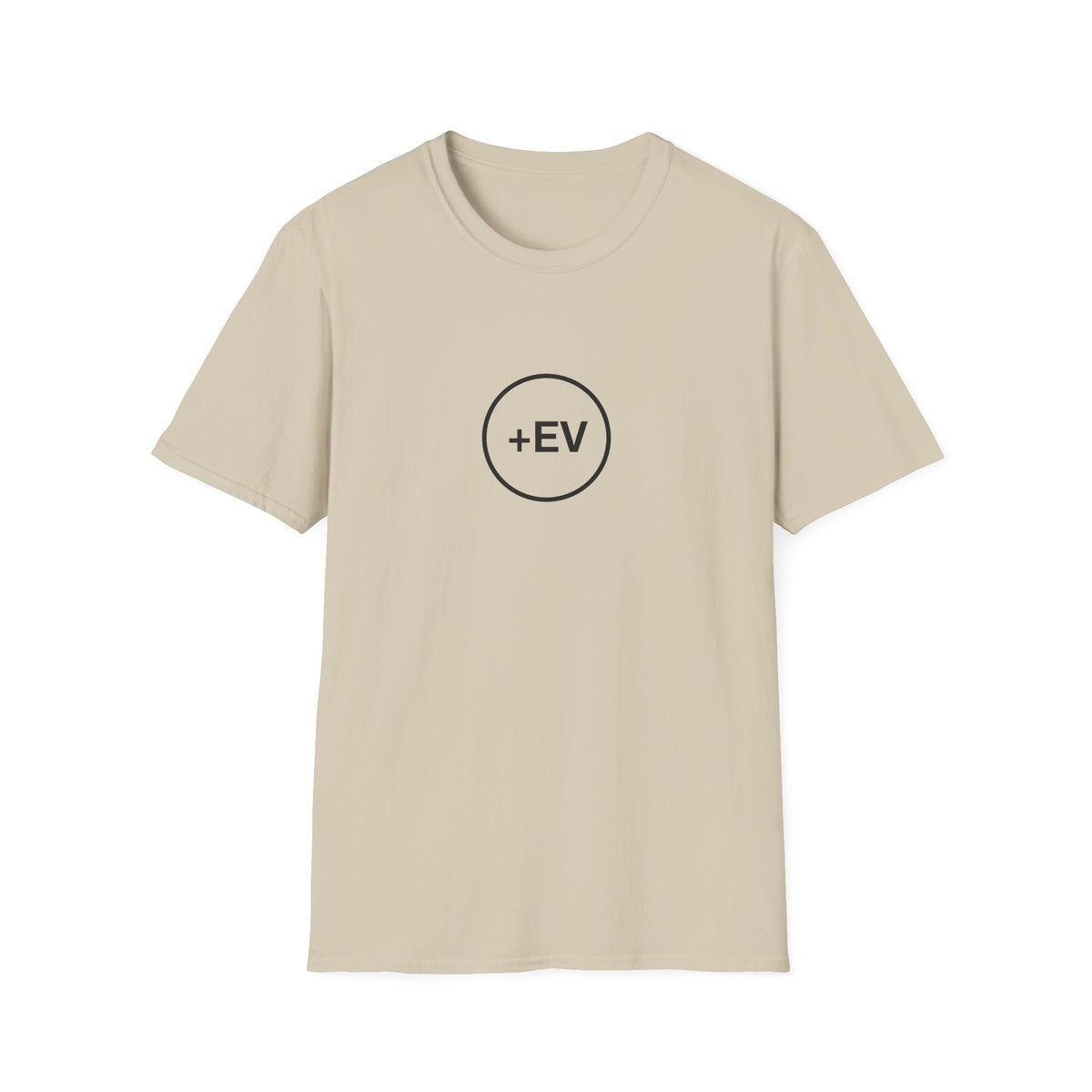 Chasing Even — +EV Badge T-Shirt