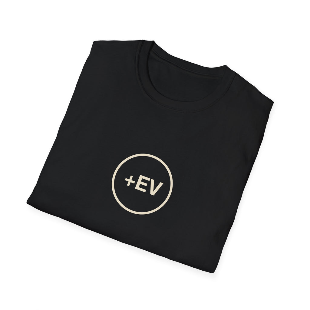 Chasing Even — +EV Badge T-Shirt