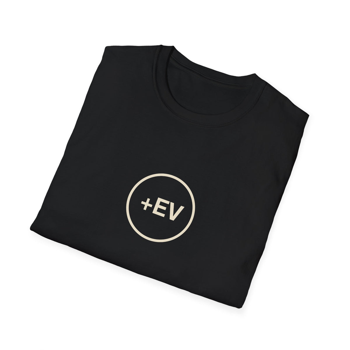 Chasing Even — +EV Badge T-Shirt