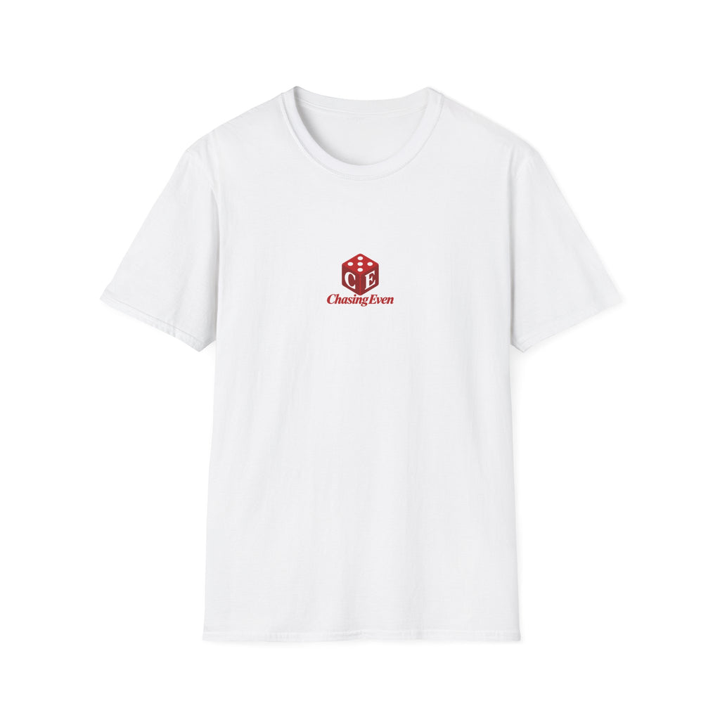 Chasing Even — Casino Red Logo T-Shirt