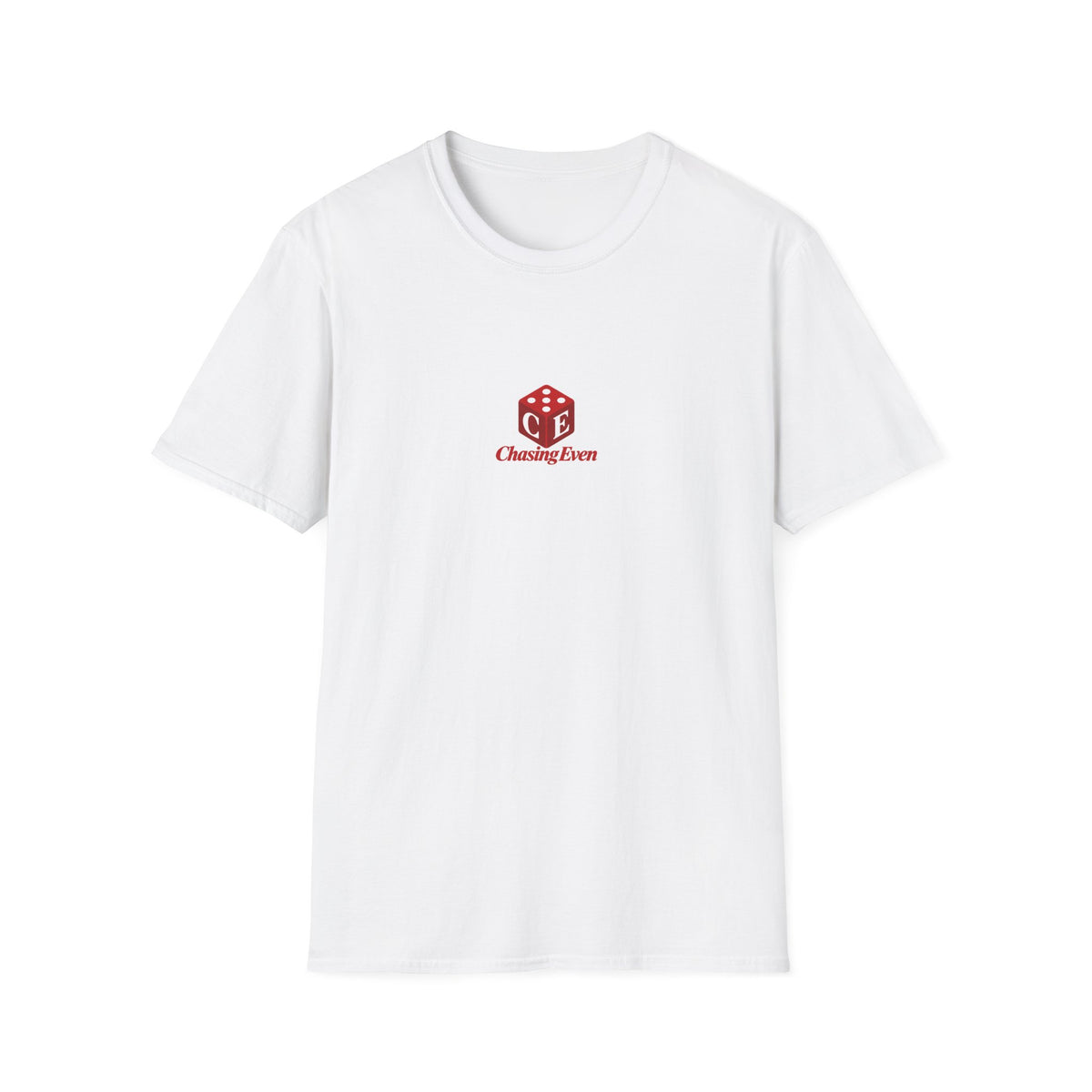 Chasing Even — Casino Red Logo T-Shirt