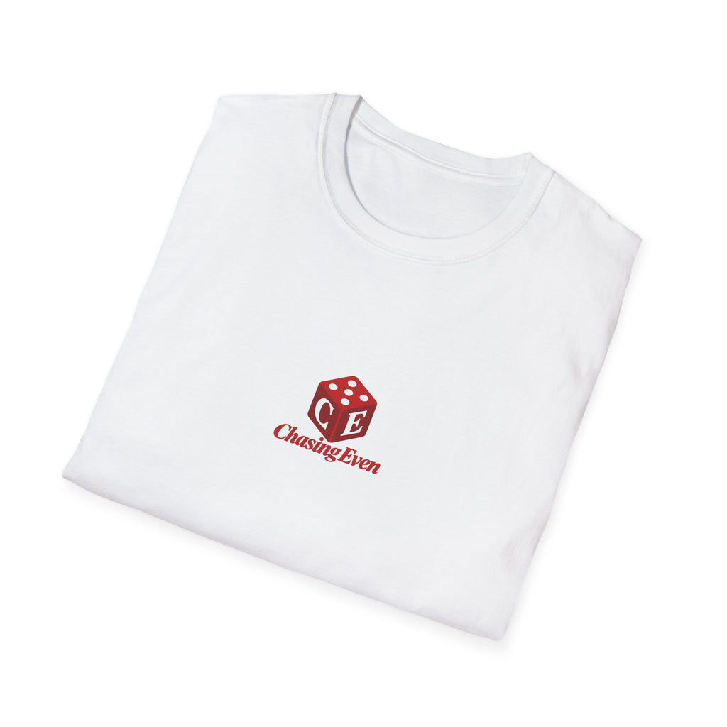Chasing Even — Casino Red Logo T-Shirt