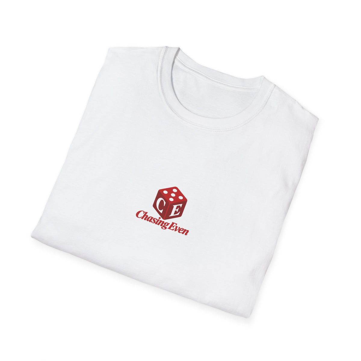 Chasing Even — Casino Red Logo T-Shirt