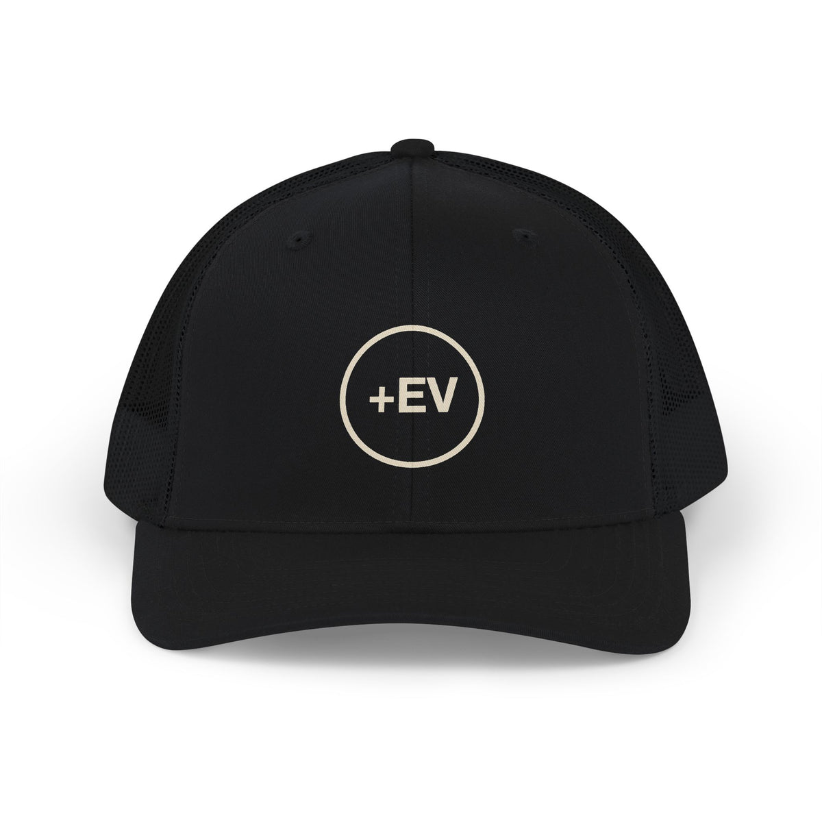Chasing Even — +EV Badge Structured Trucker Hat