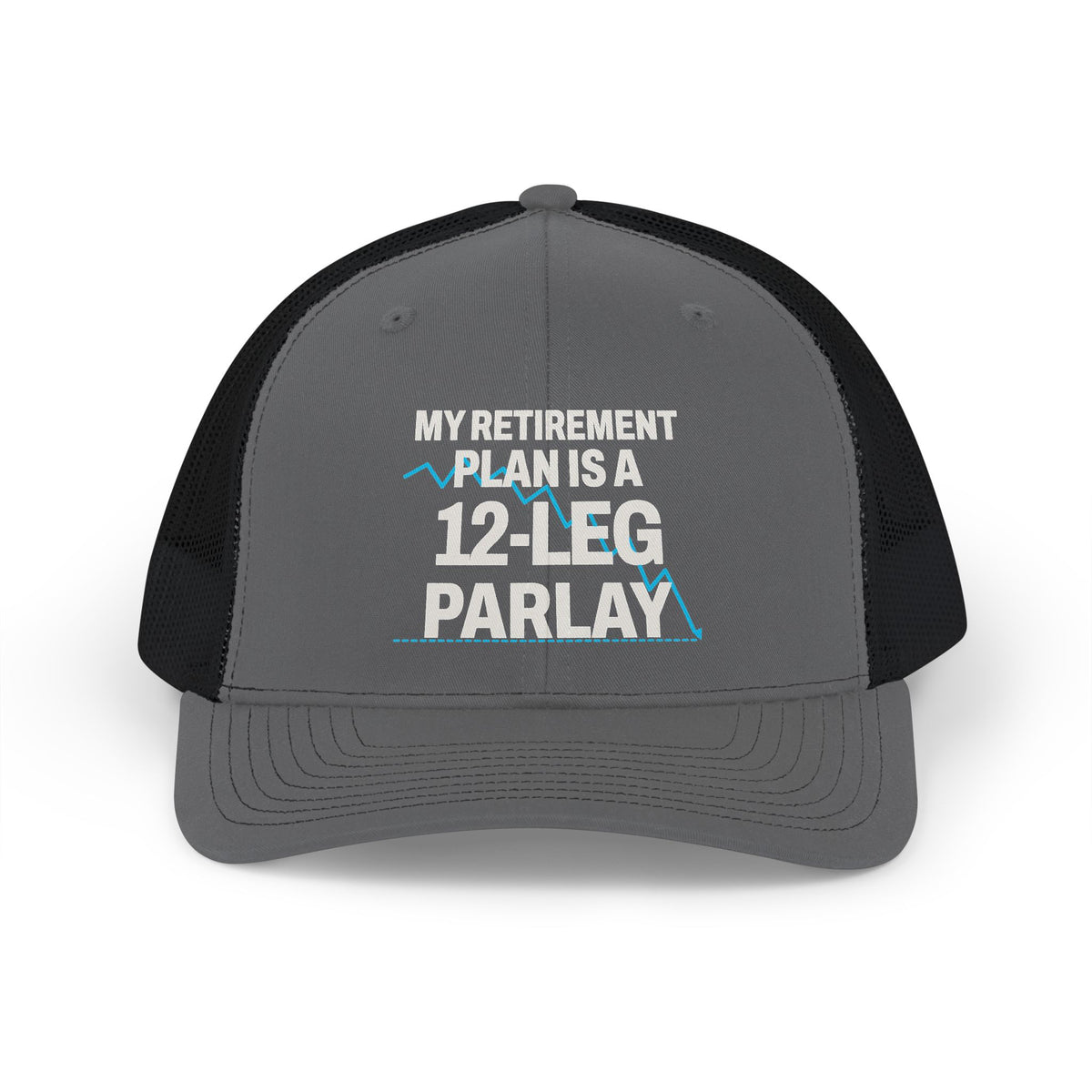 Chasing Even — 12-Leg Parlay Structured Trucker Hat