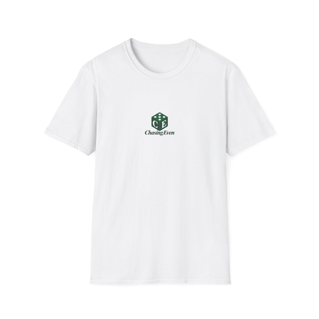 Chasing Even — Casino Green Logo T-Shirt