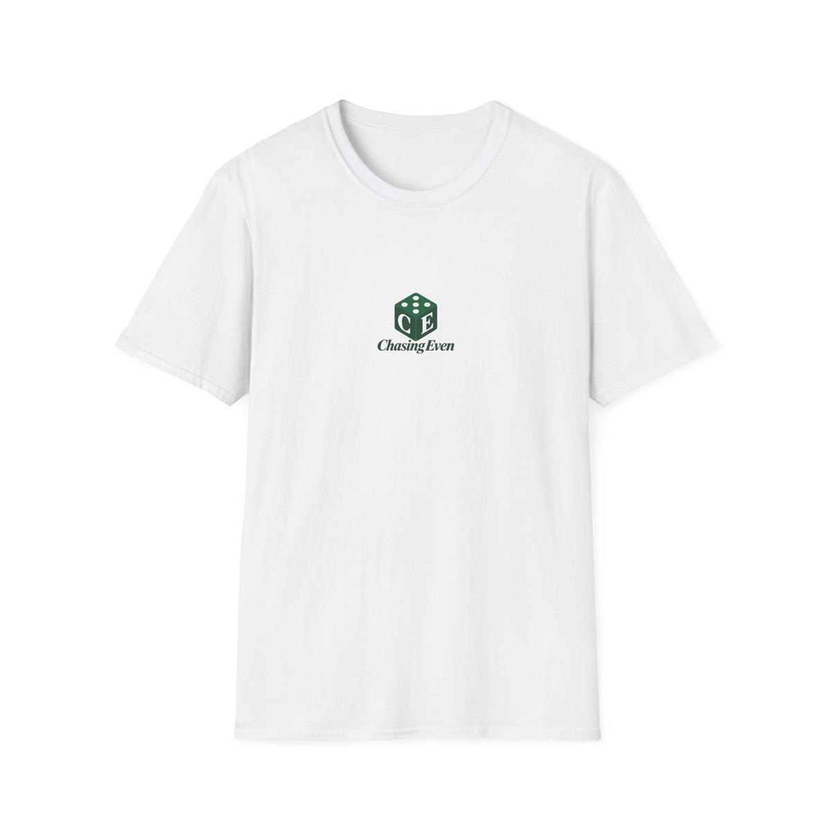 Chasing Even — Casino Green Logo T-Shirt