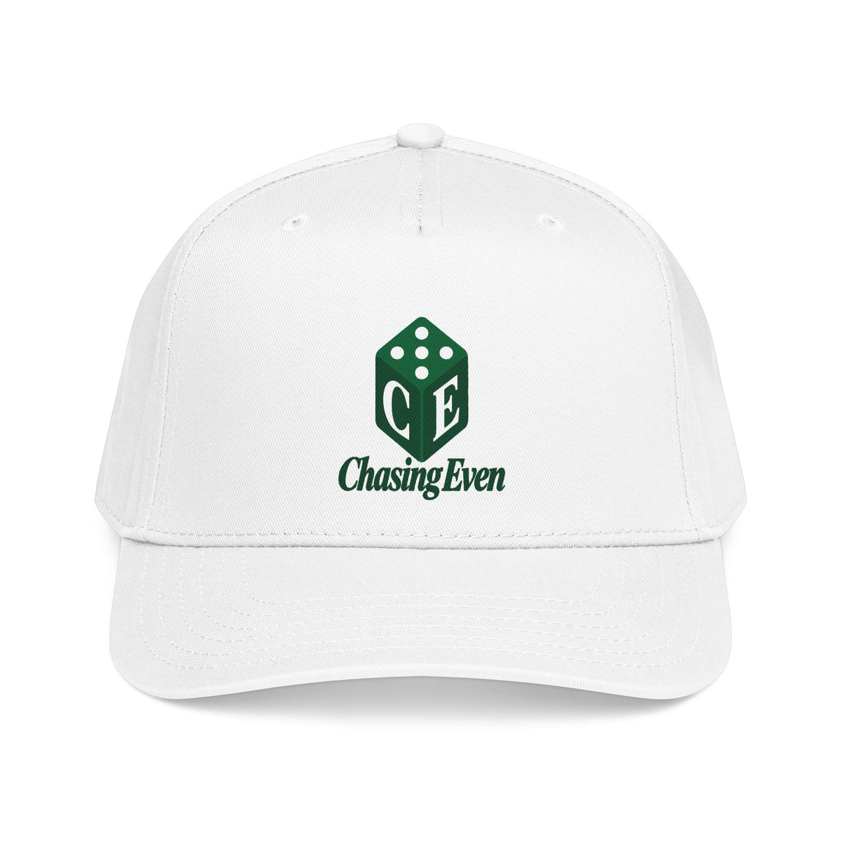 Chasing Even — Casino Green Logo Baseball Snapback