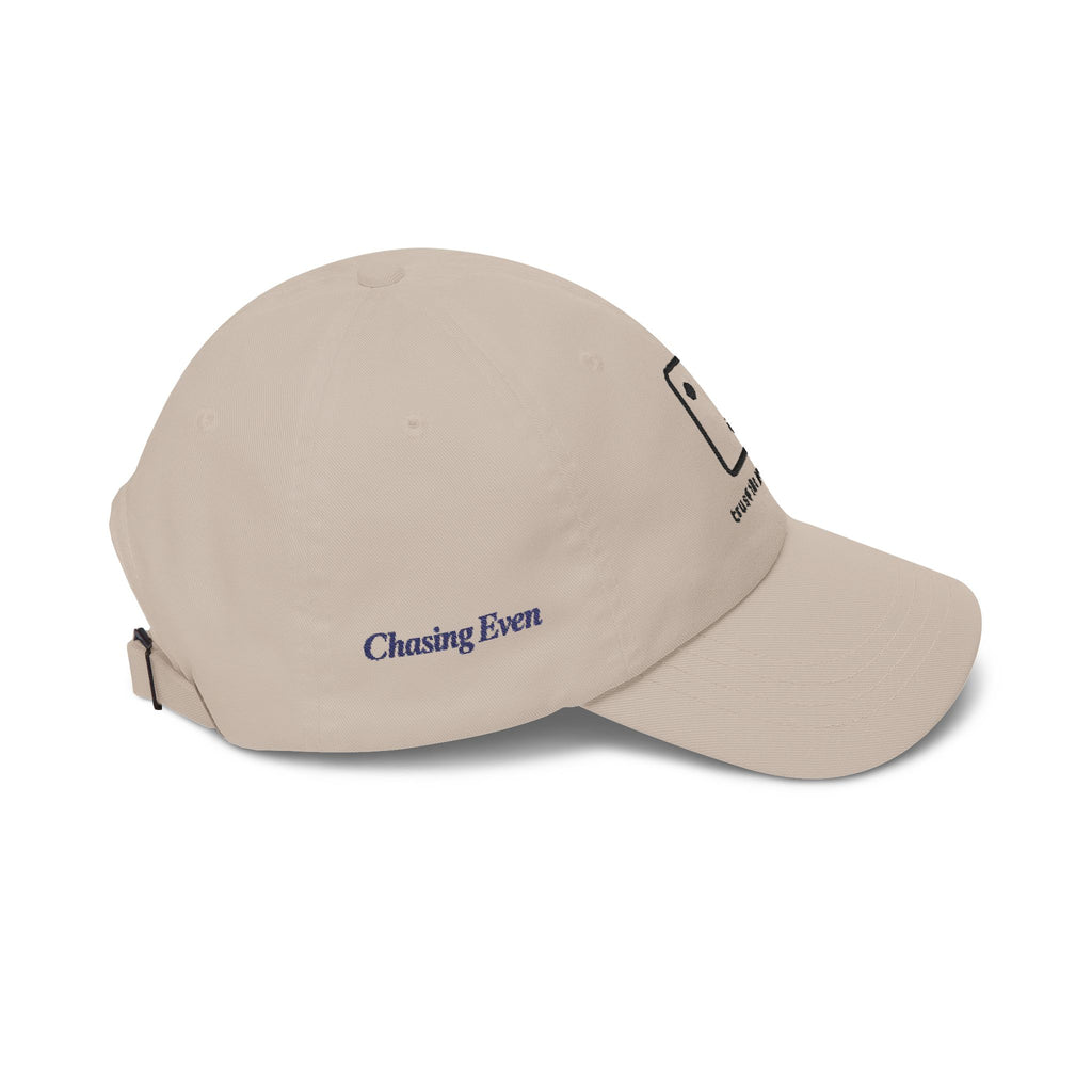 Chasing Even — Trust the Process Embroidered Dad Cap