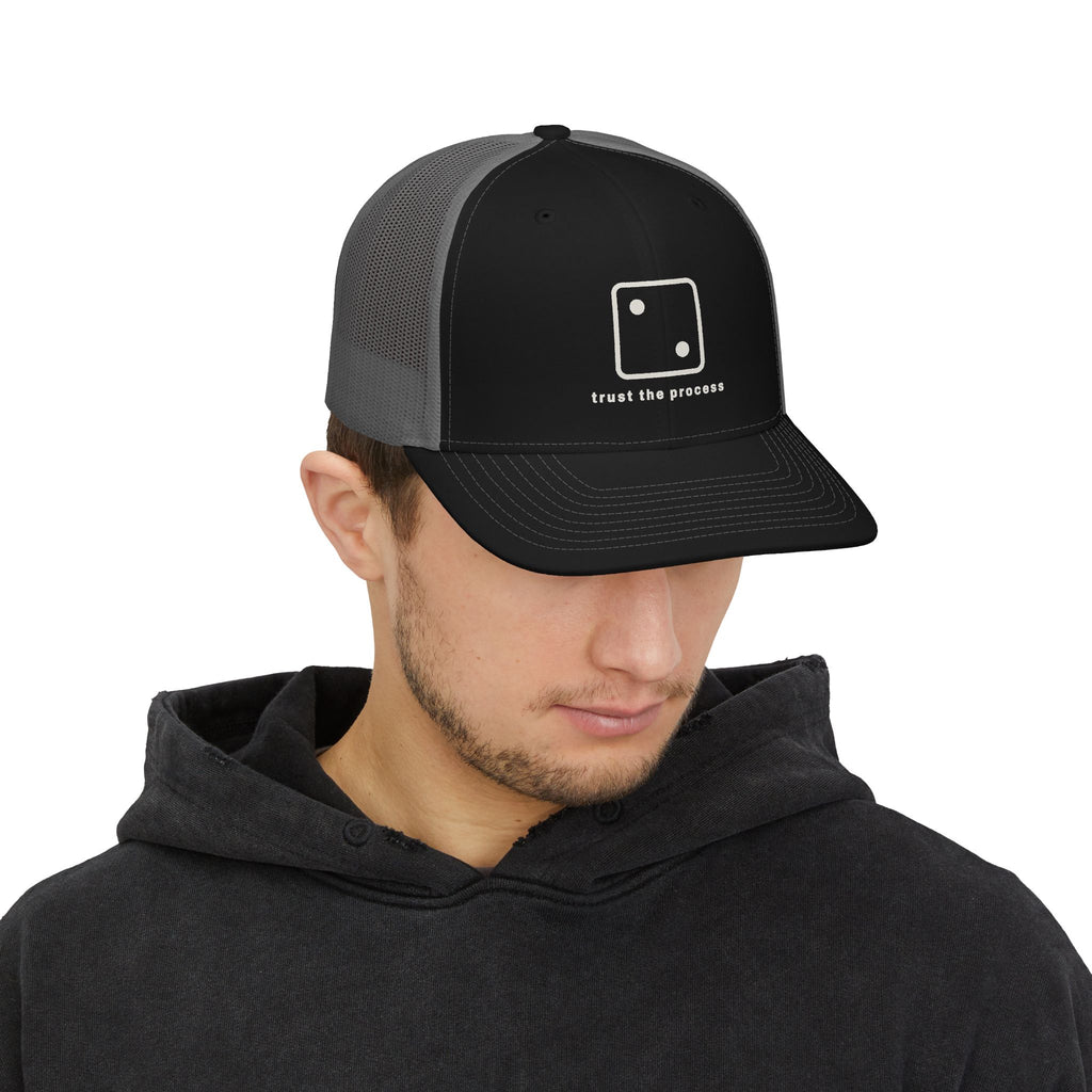 Chasing Even — Trust the Process Structured Trucker Hat