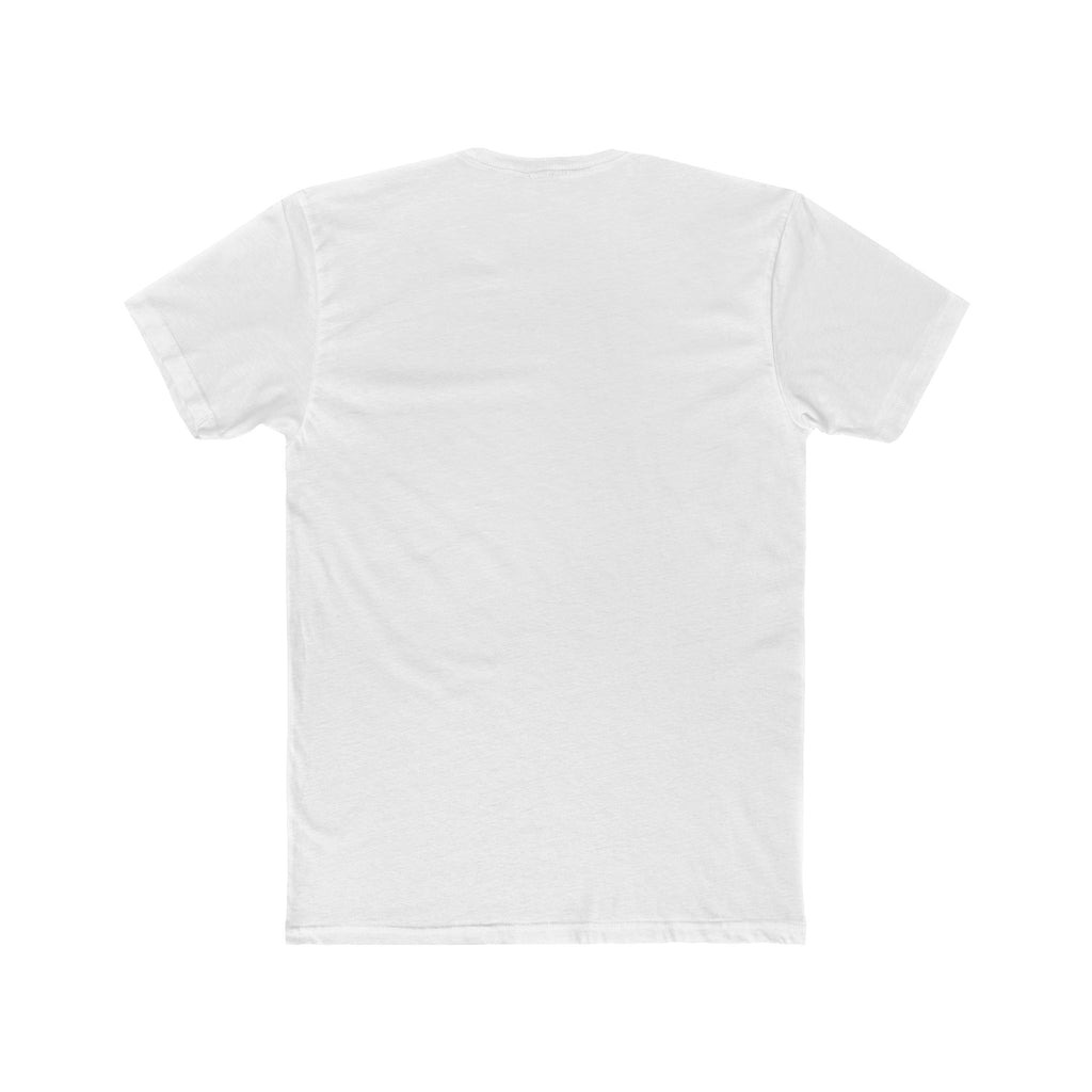 Chasing Even — Blue Center-Chest T-Shirt