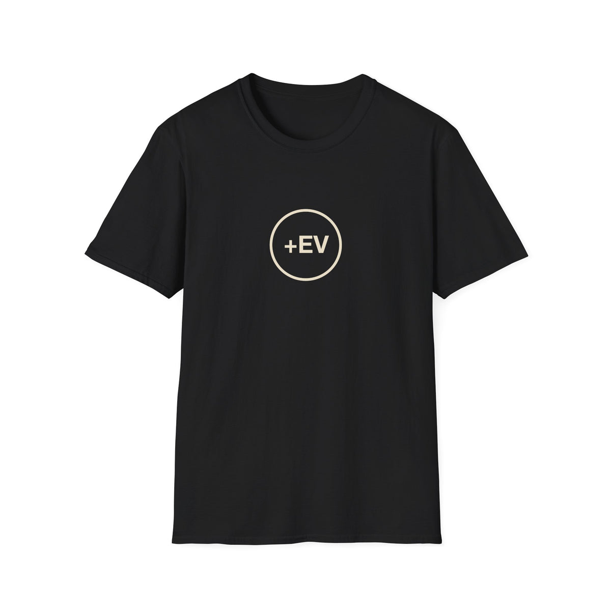 Chasing Even — +EV Badge T-Shirt
