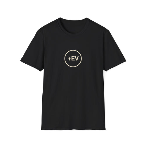 Chasing Even — +EV Badge T-Shirt