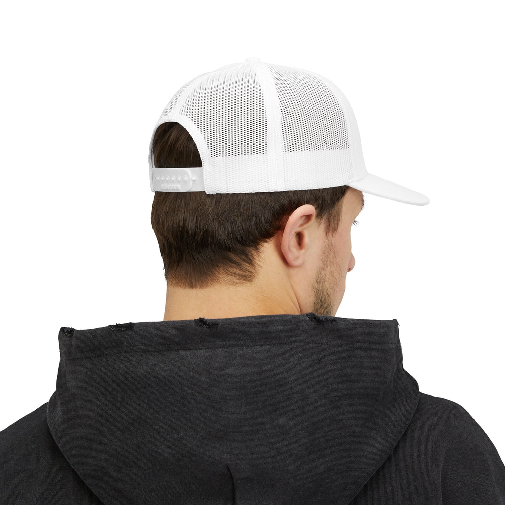 Chasing Even — −EV Structured Trucker Hat