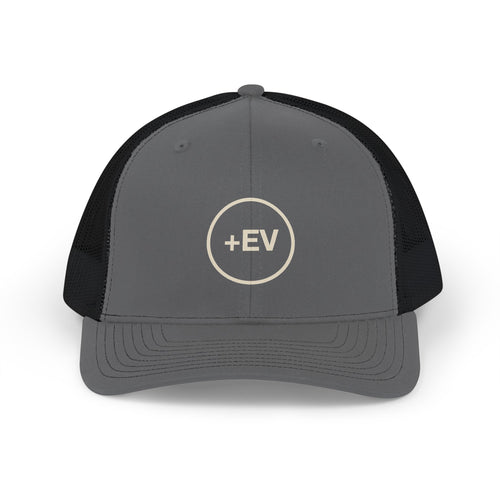 Chasing Even — +EV Badge Structured Trucker Hat
