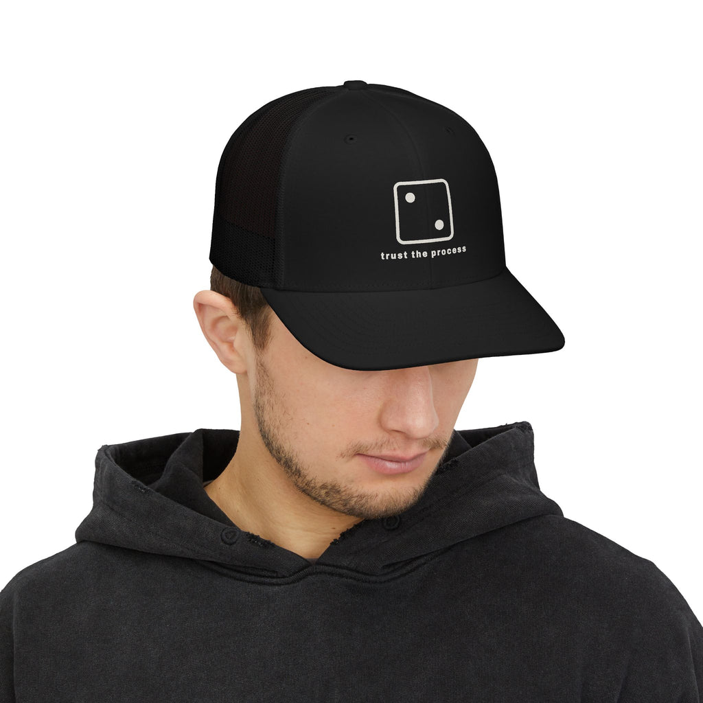 Chasing Even — Trust the Process Structured Trucker Hat